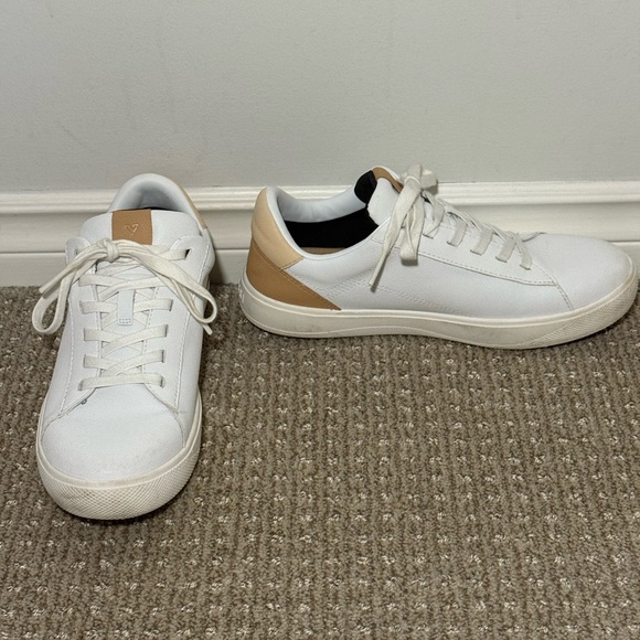 Vessi Soho White Waterproof Sneakers - Picture 2 of 8